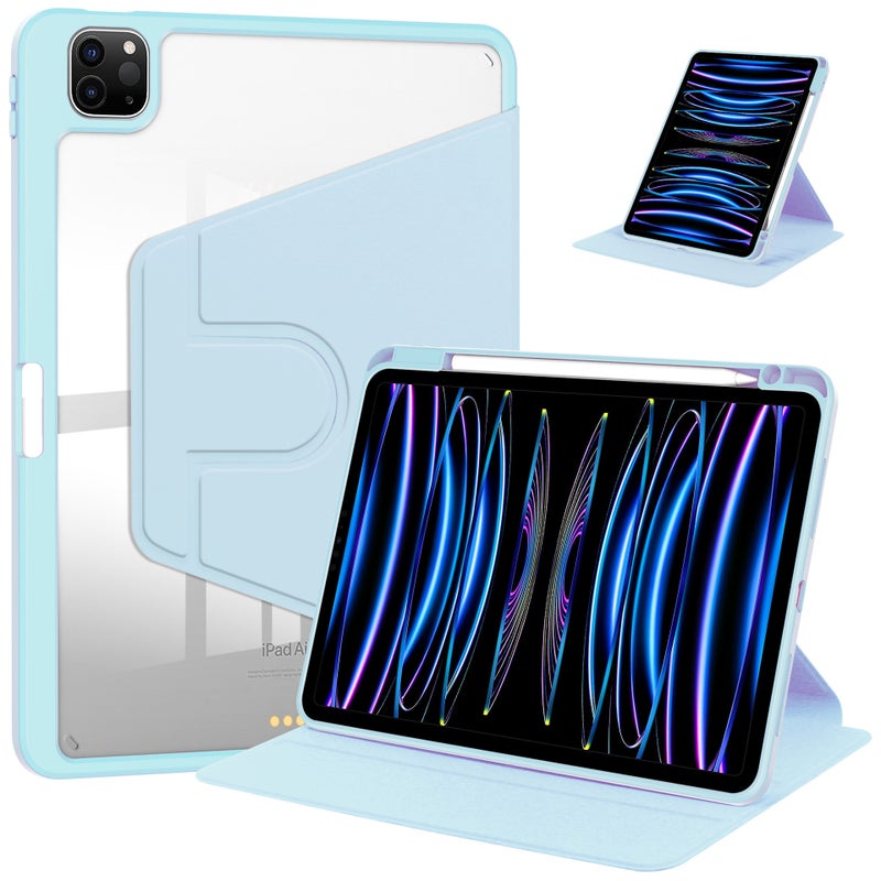 Suitable For One Plus Pad Pro(12.1 Inches) Universal Acrylic 720 Rotating Protective Sleeve Anti-Bending High Permeability - Image 5